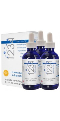 Creative Bioscience 1234 Diet Drops 3 pack